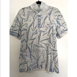 Lacoste LIVE L!VE- Short sleeve polo size 5 Medium, slim fit, glacier